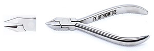 Pinzetta Ortodontica INSTUMAX® Per Posizionamento Staffe, Azione Inversa, Acciaio Inox